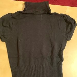 Turtleneck Short Sleeve Sweater